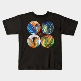 Wings of Fire - Lost Continent Pantala Heroes Kids T-Shirt